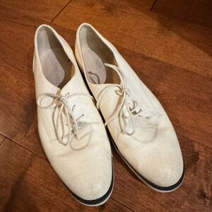 Nine West Cream Women's Oxfords